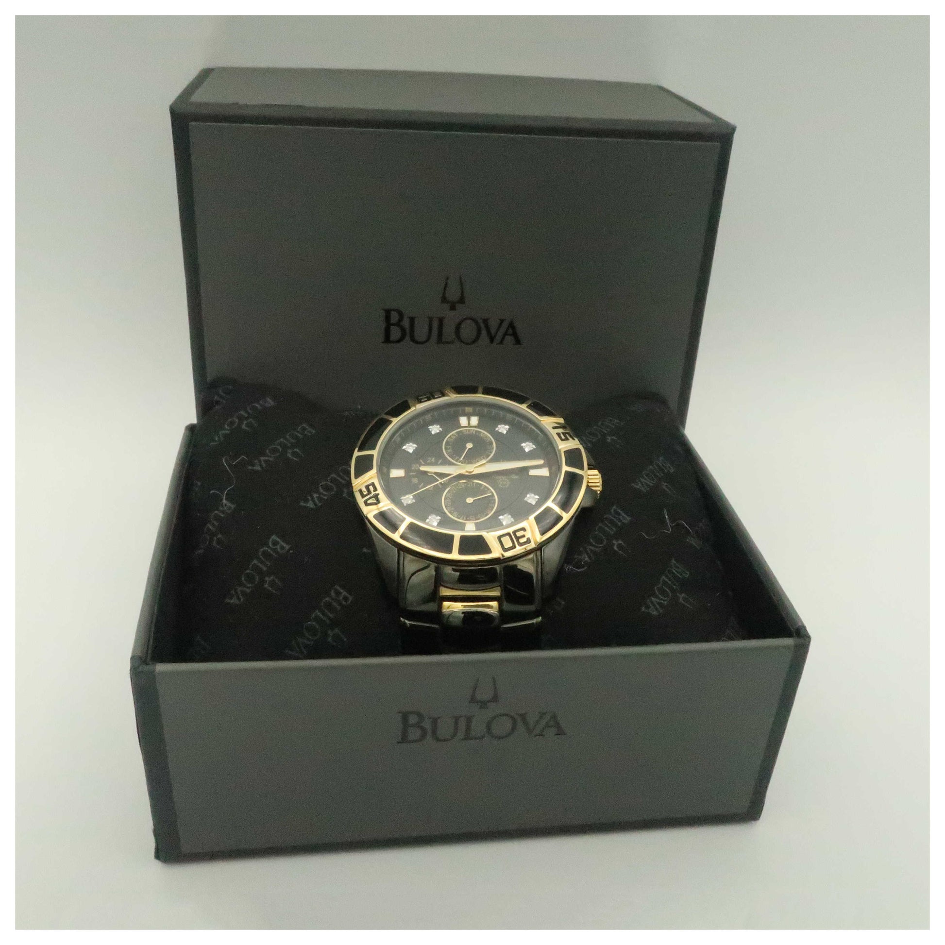 Bulova Marine Star Men's Quartz Watch 98D002-PO - Image #6