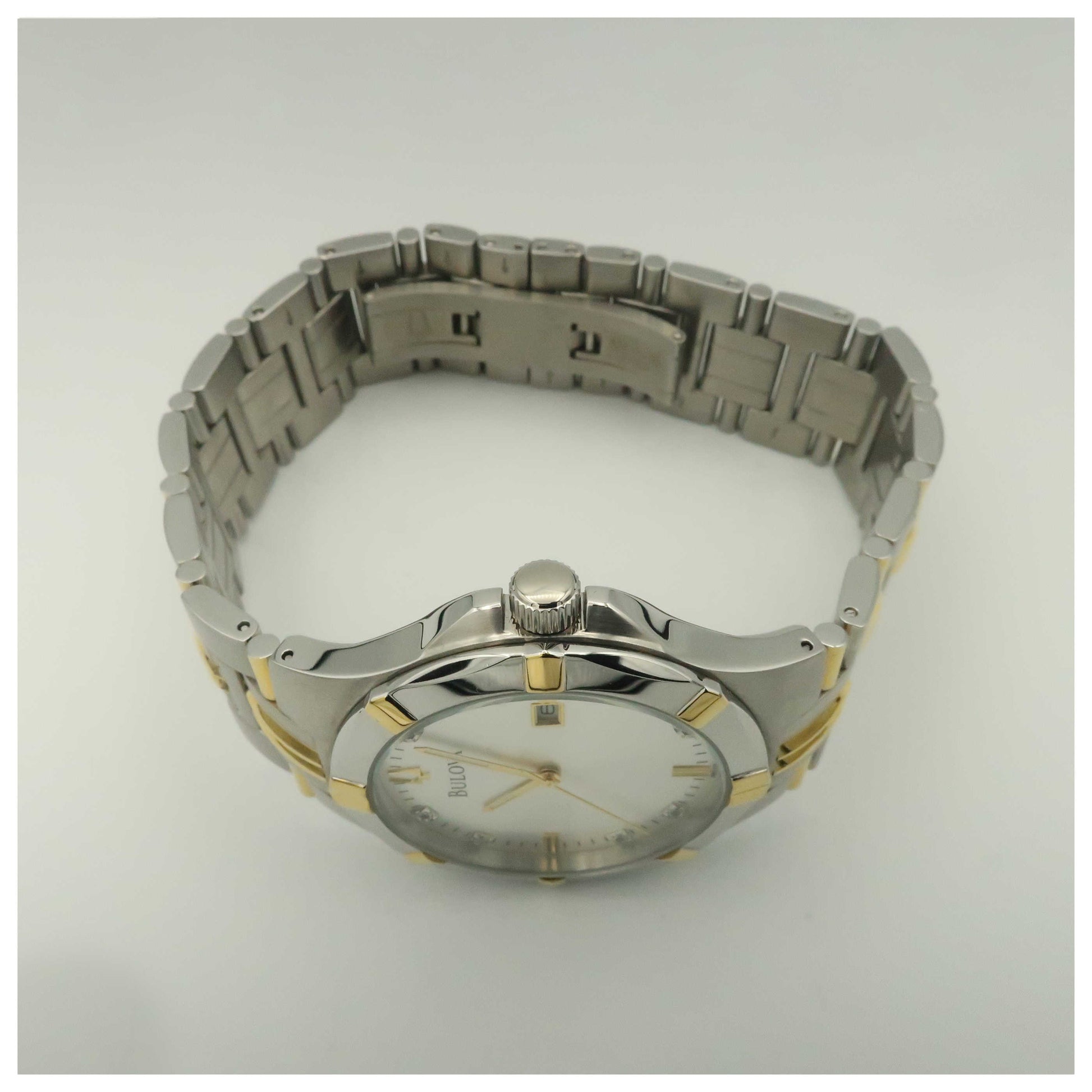 Bulova Diamonds Men's Quartz Watch 98D115-PO - Image #8