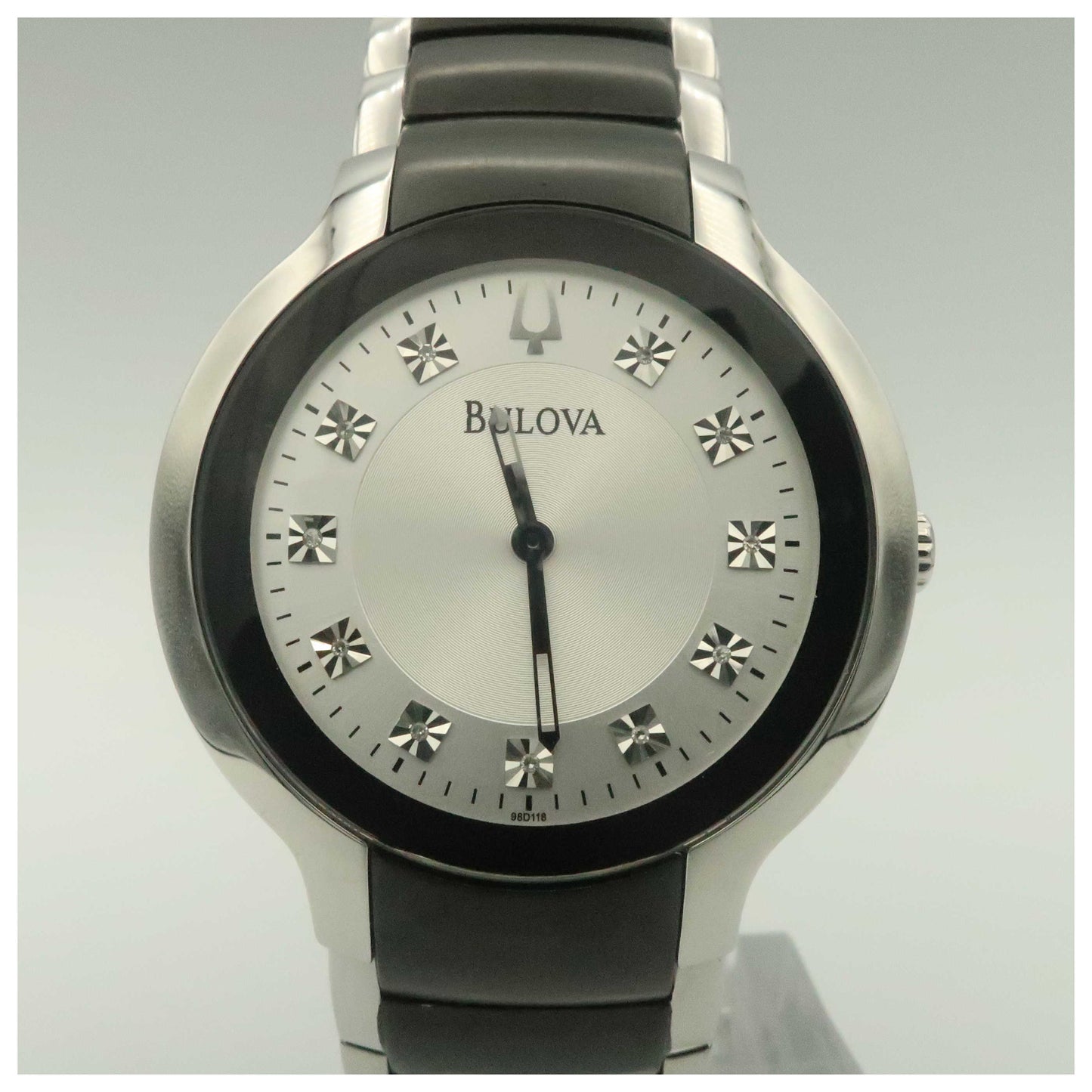 Bulova Diamonds Men's Quartz Watch 98D118-PO - Image #5