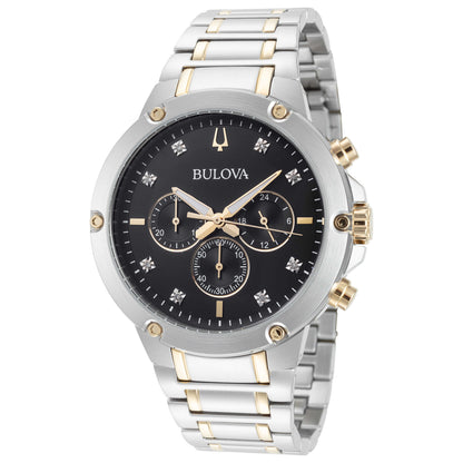 Front view of Bulova Classic Men's Quartz Watch 98D159