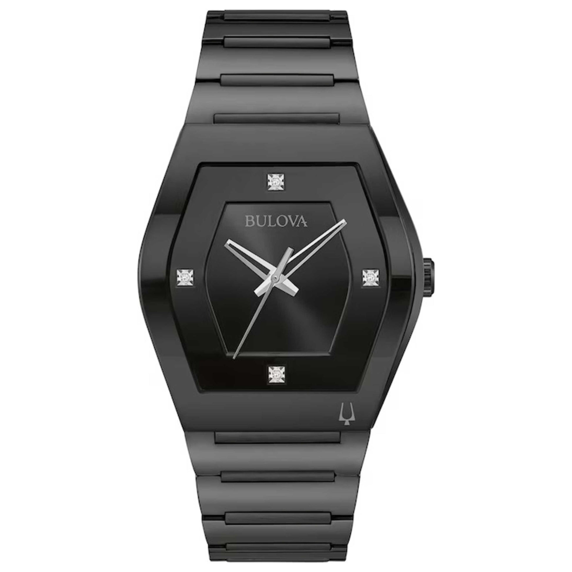 Front view of Bulova Gemini Men's Quartz Watch 98D177