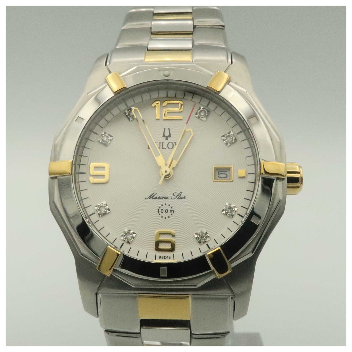 Bulova Marine Star Men's Quartz Watch 98D18-SDV - Image #5