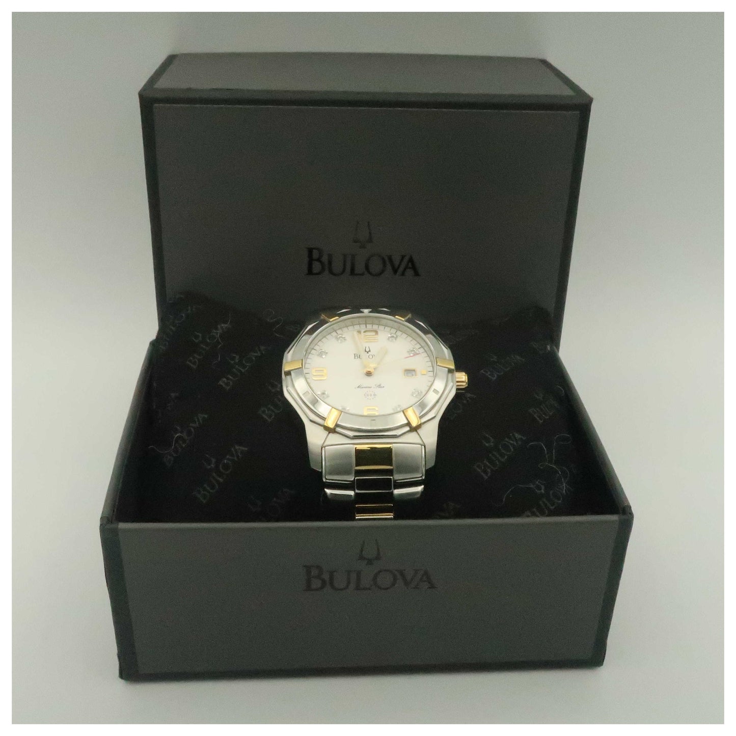 Bulova Marine Star Men's Quartz Watch 98D18-SDV - Image #6