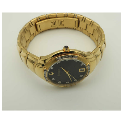 Bulova Diamonds Men's Quartz Watch 98E09-PO - Image #8