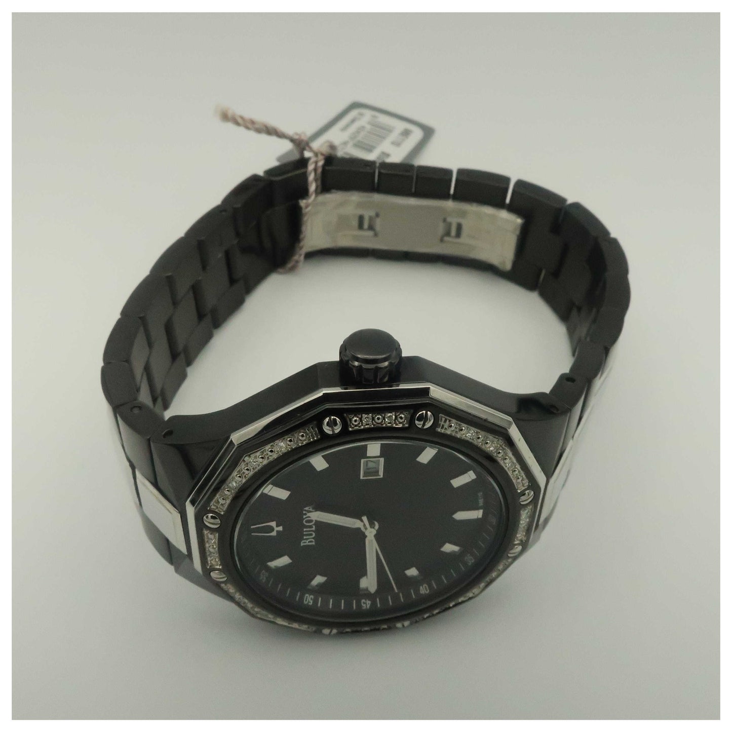 Bulova Diamonds Men's Quartz Watch 98E110-PO - Image #8