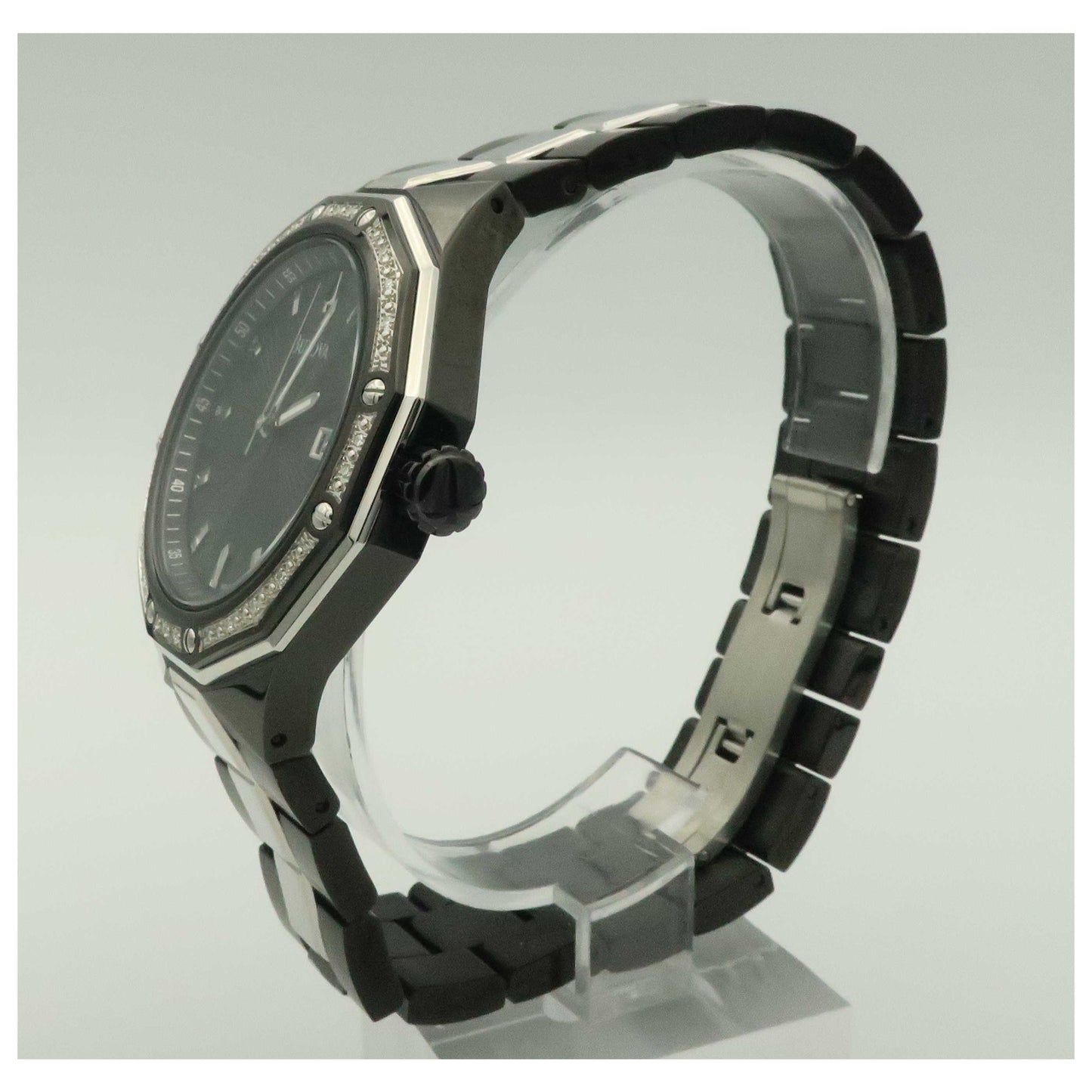 Bulova Diamonds Men's Quartz Watch 98E110-SD - Image #4