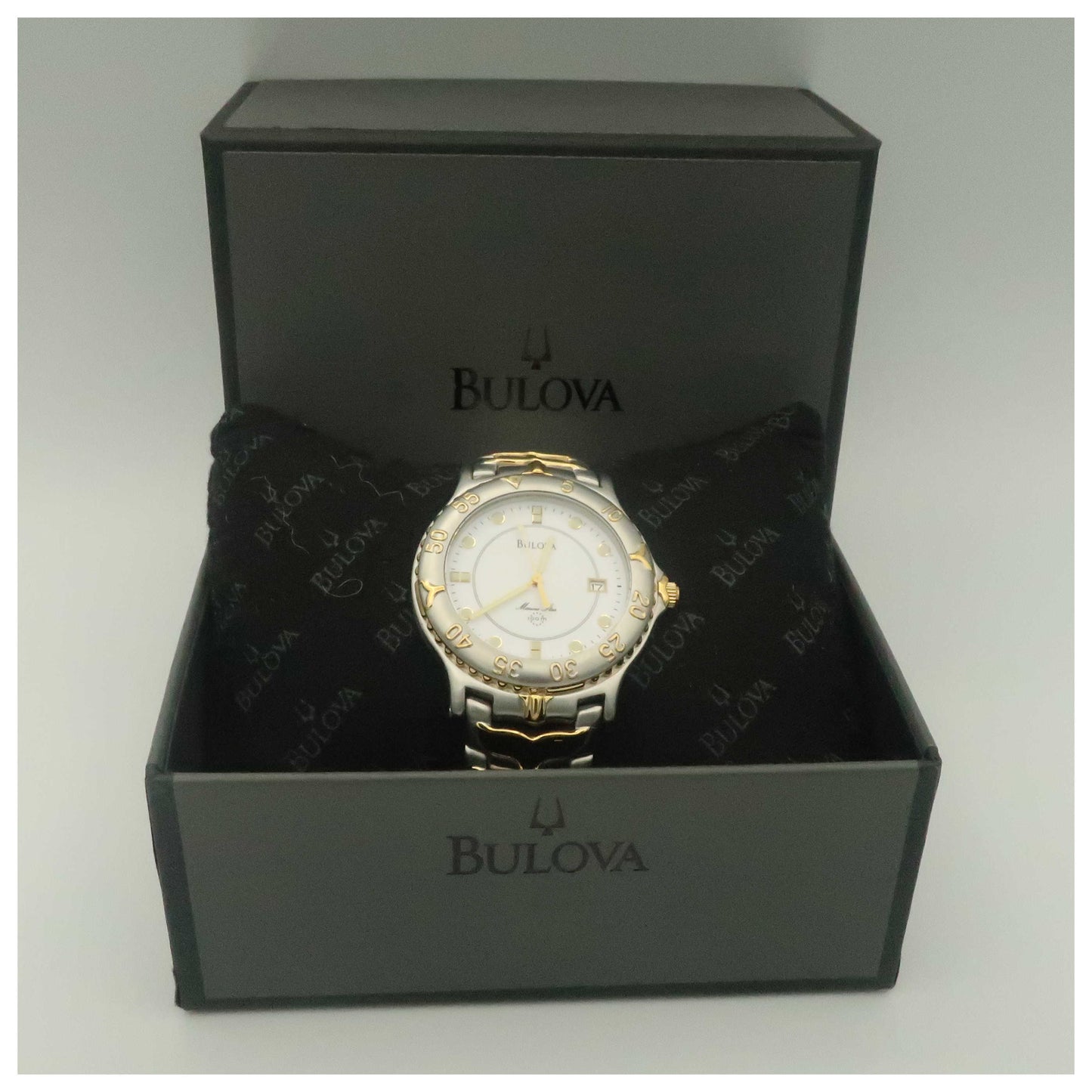 Bulova Marine Star Men's Quartz Watch 98G21-PO - Image #6