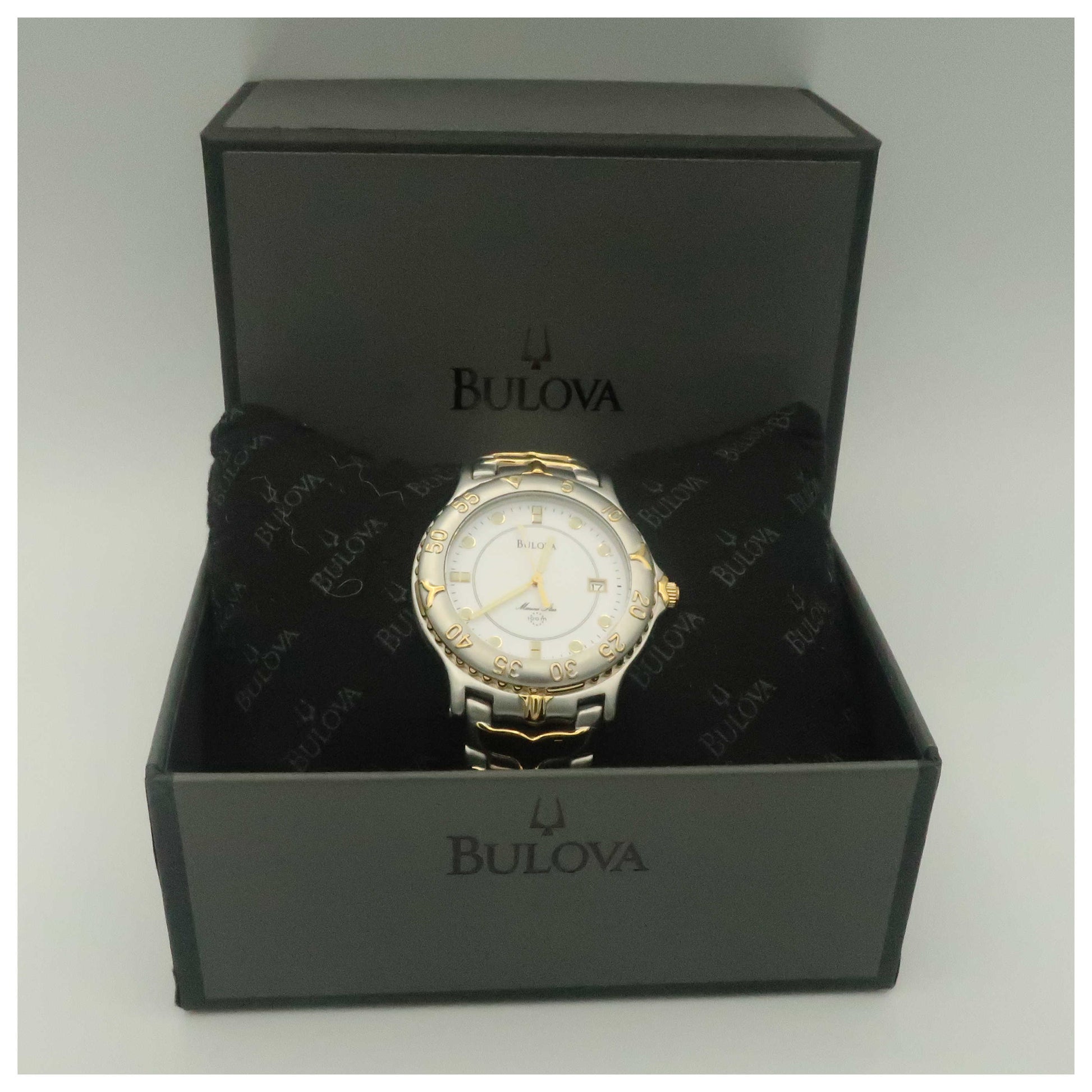 Bulova Marine Star Men's Quartz Watch 98G21-PO - Image #6