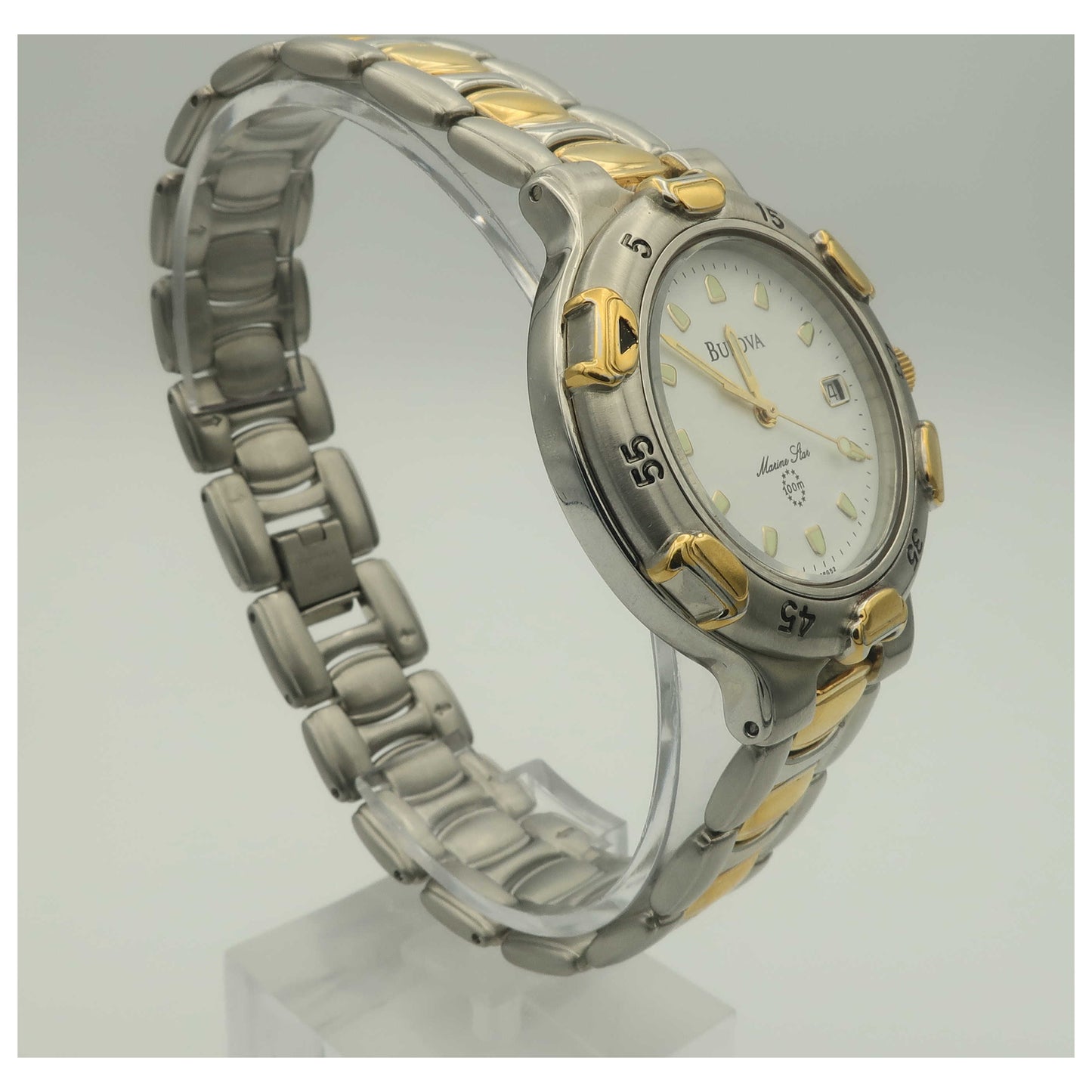 Bulova Marine Star Men's Quartz Watch 98G52-PO - Image #3