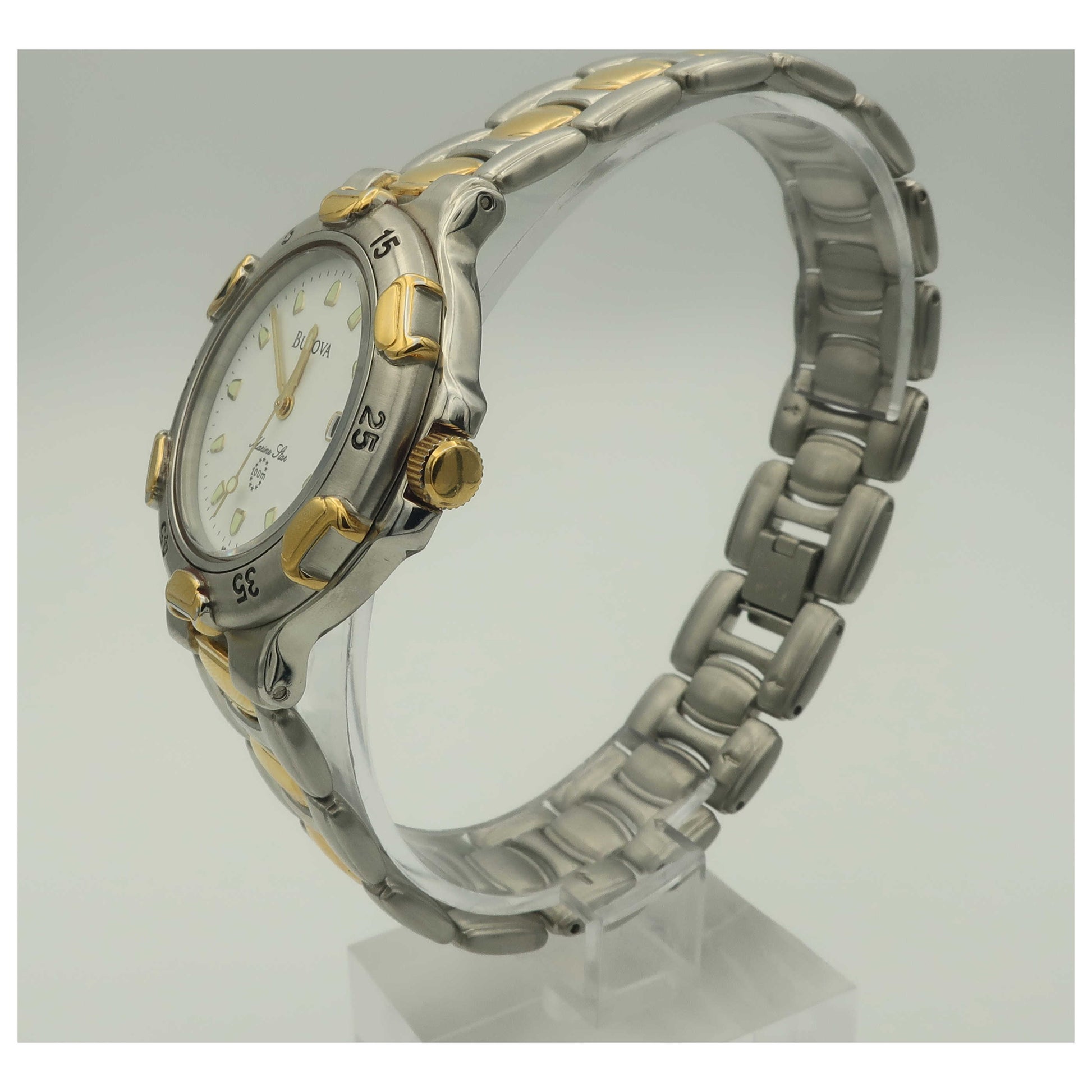 Bulova Marine Star Men's Quartz Watch 98G52-PO - Image #4