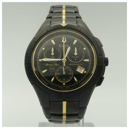 Front view of Bulova Marine Star Men's Quartz Watch 98H09-PO