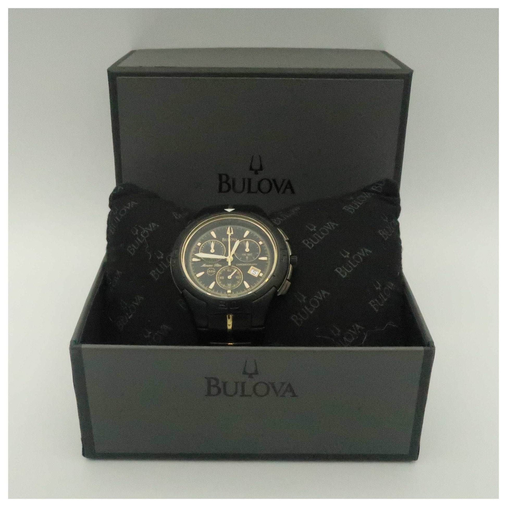 Bulova Marine Star Men's Quartz Watch 98H09-PO - Image #6