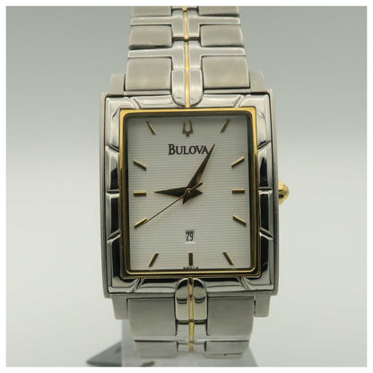 Front view of Bulova Dress Men's Quartz Watch 98H16-PO