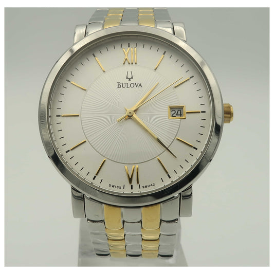 Front view of Bulova Bracelet Men's Watch 98H42-PO