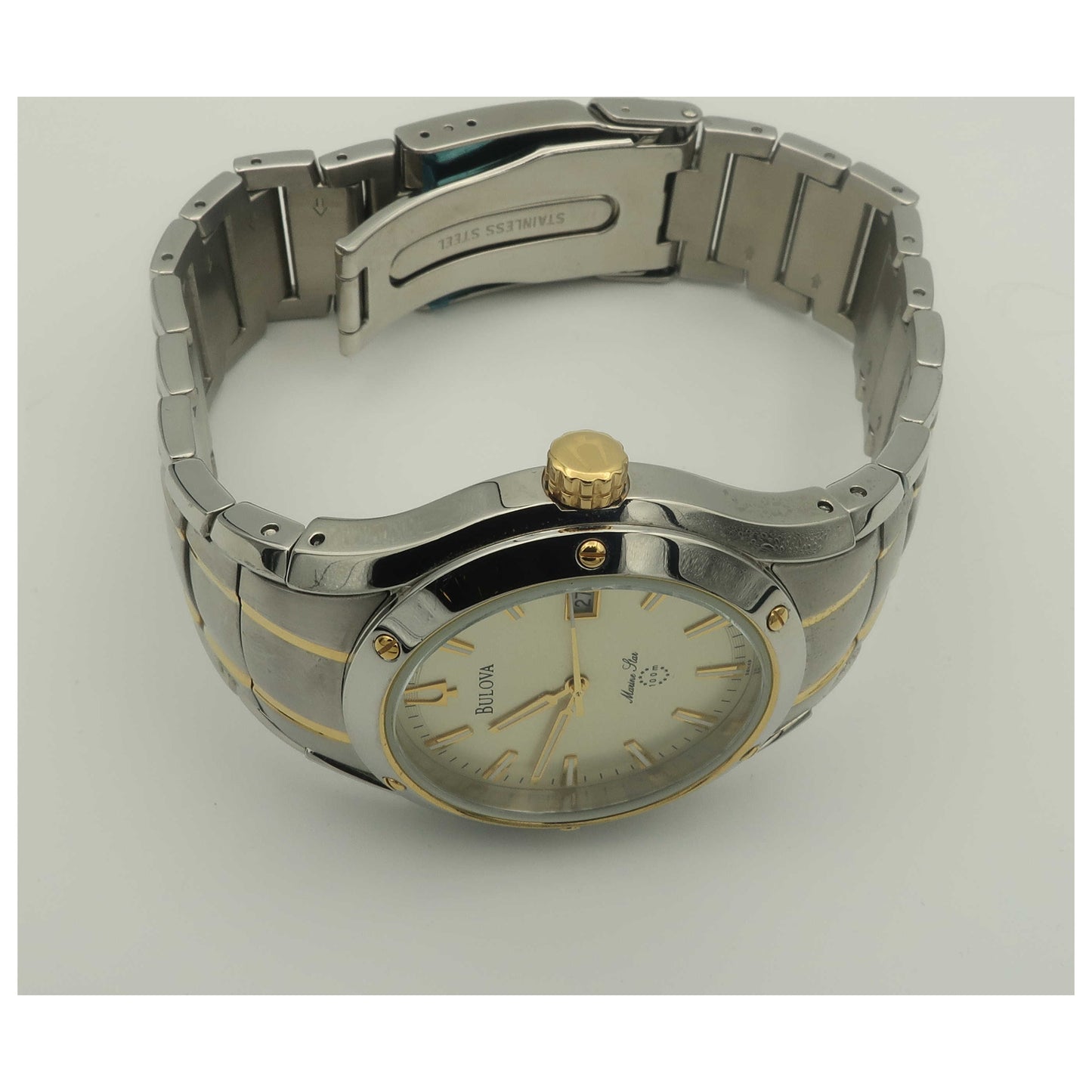 Bulova Marine Star Men's Quartz Watch 98H49-PO - Image #8