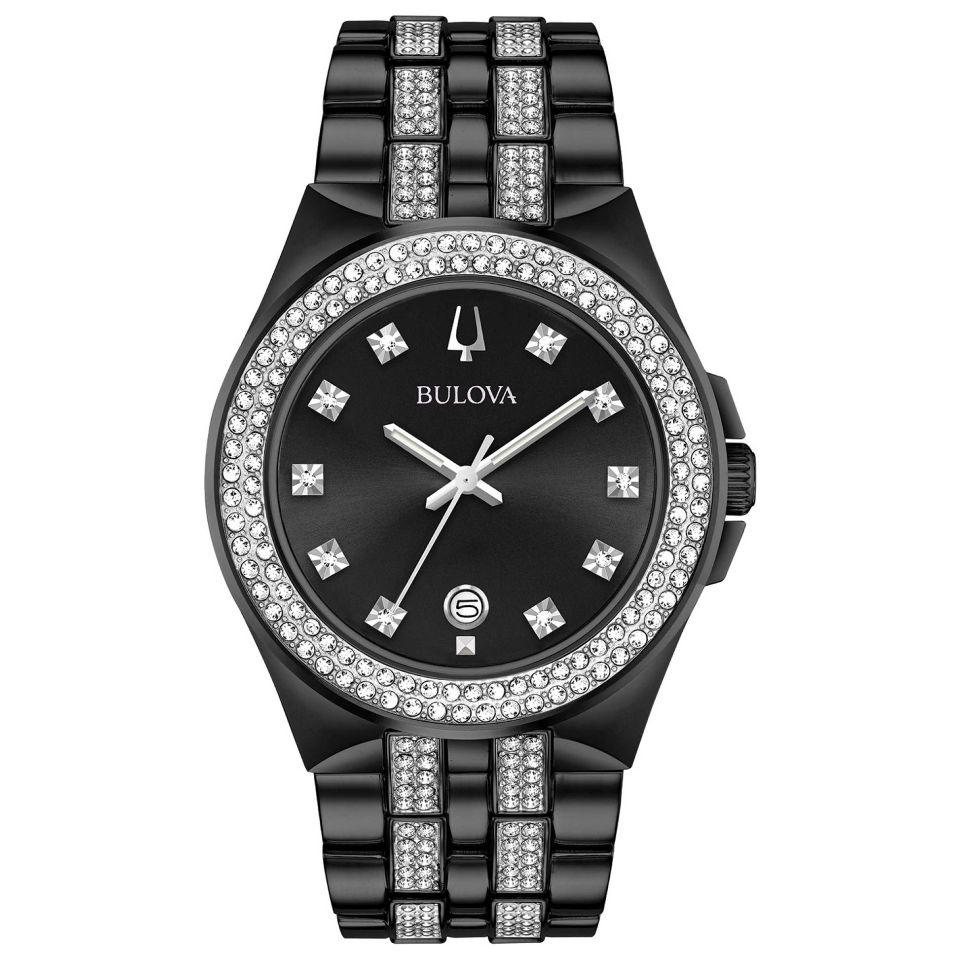 Front view of Bulova Classic Men's Quartz Watch 98K101