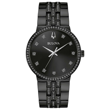 Front view of Bulova Classic Men's Quartz Watch 98K116