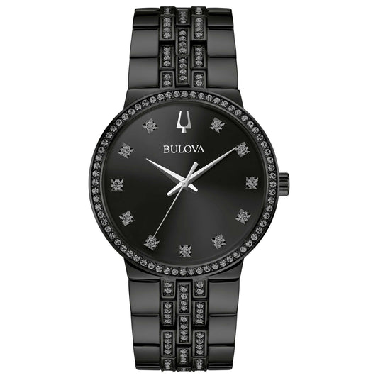 Front view of Bulova Classic Men's Quartz Watch 98K116