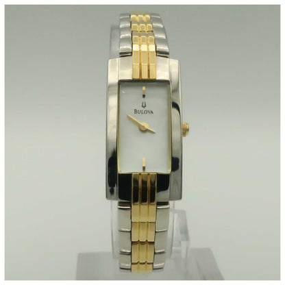 Front view of Bulova Bracelet Women's Quartz Watch 98L001-PO