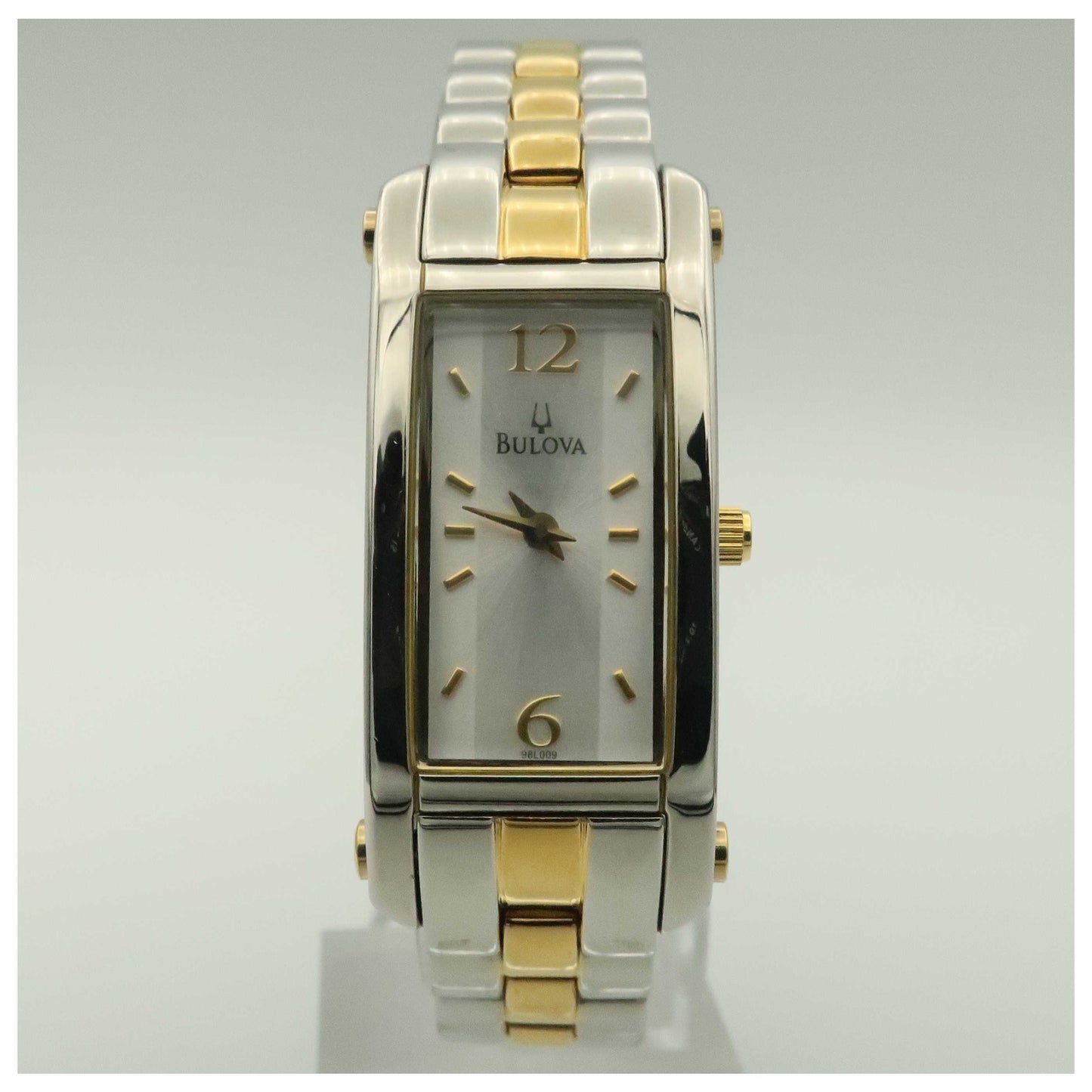 Front view of Bulova Dress Women's Quartz Watch 98L009-PO