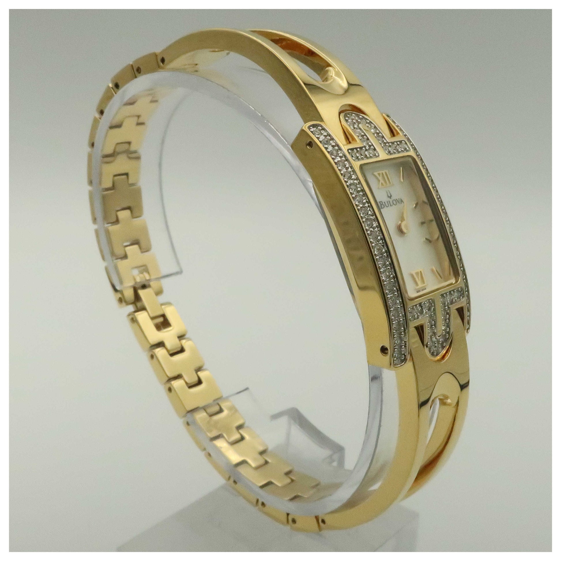 Bulova Crystal Women's Quartz Watch 98L010-SDV - Image #3