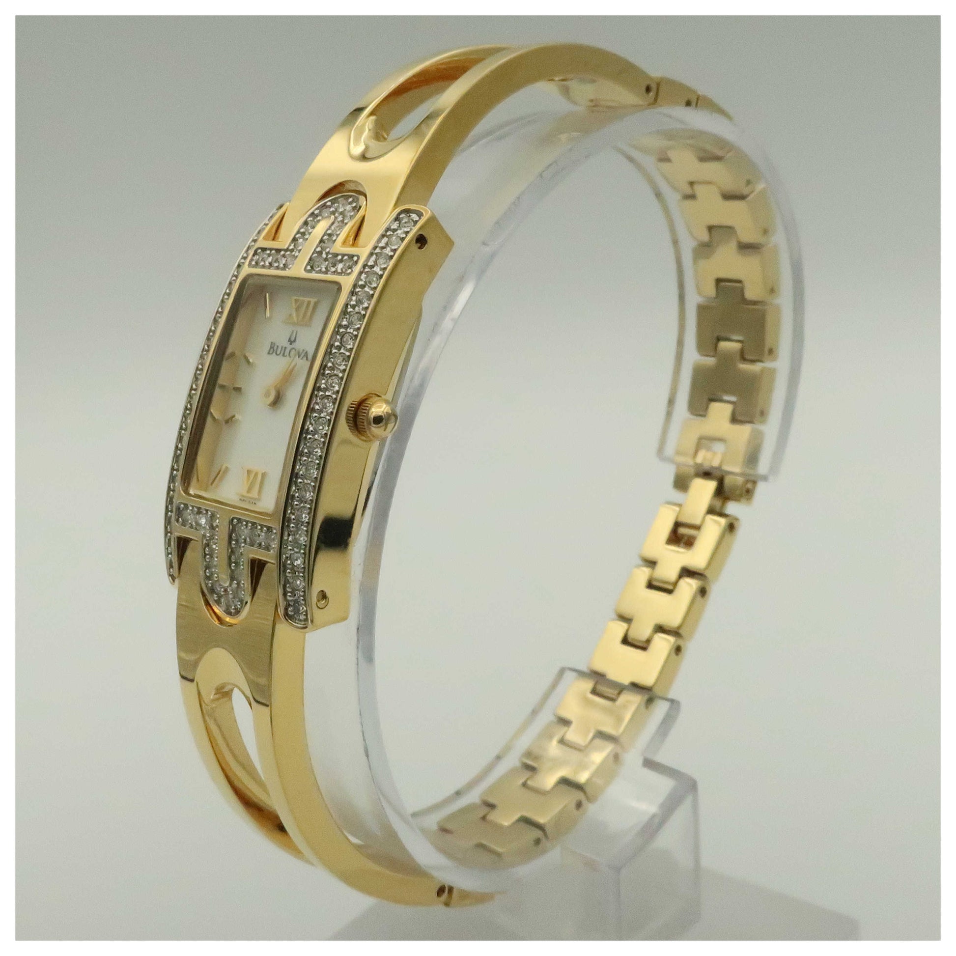 Bulova Crystal Women's Quartz Watch 98L010-SDV - Image #4