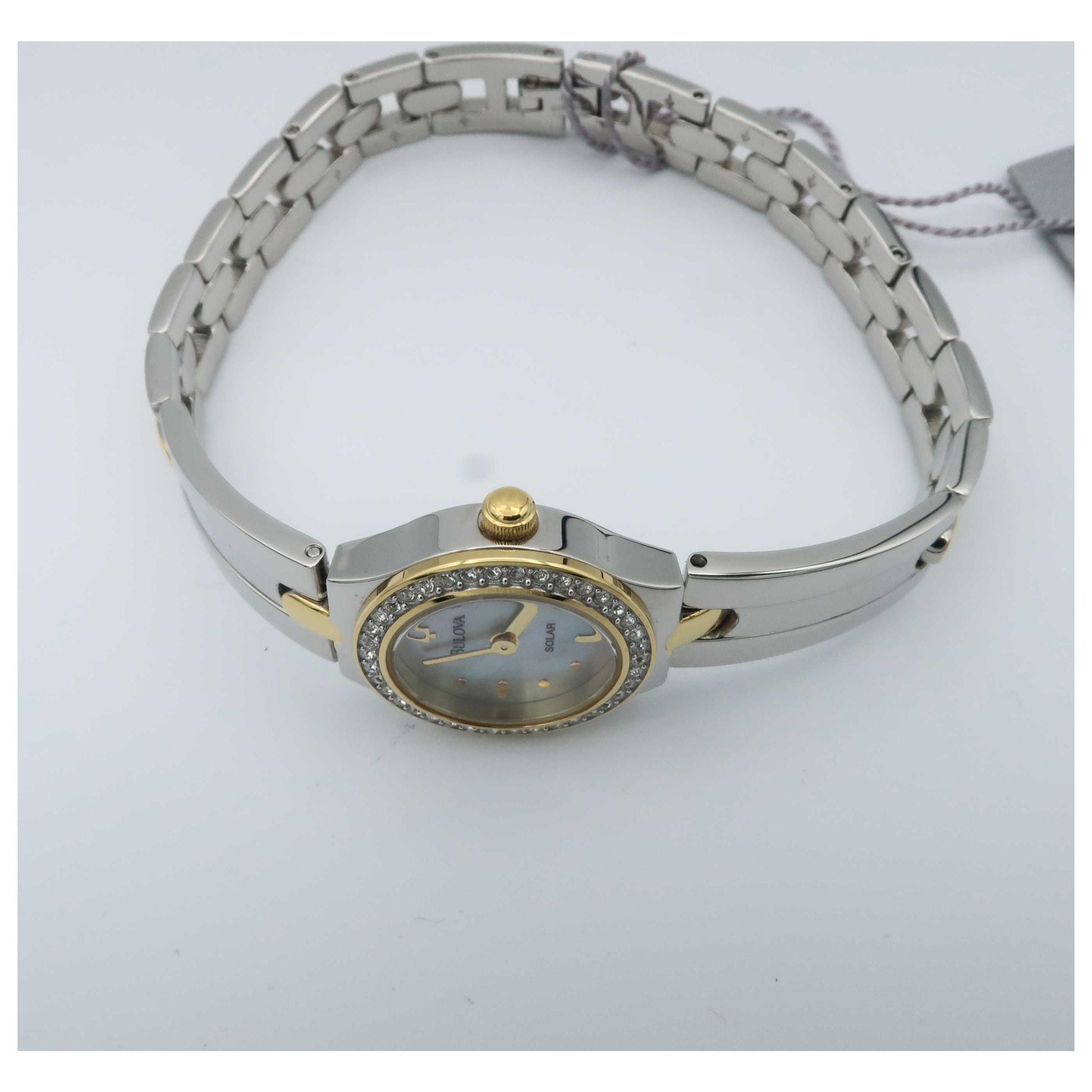 Bulova Solar Women's Solar Powered Quartz Watch 98L100-SDV - Image #3