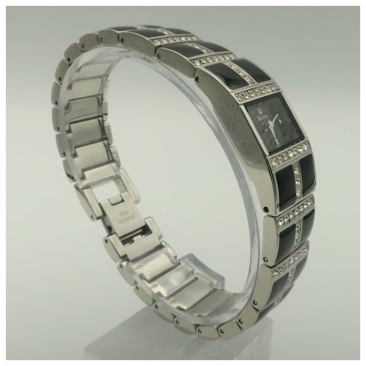 Bulova Crystal Women's Quartz Watch 98L109-PO - Image #3