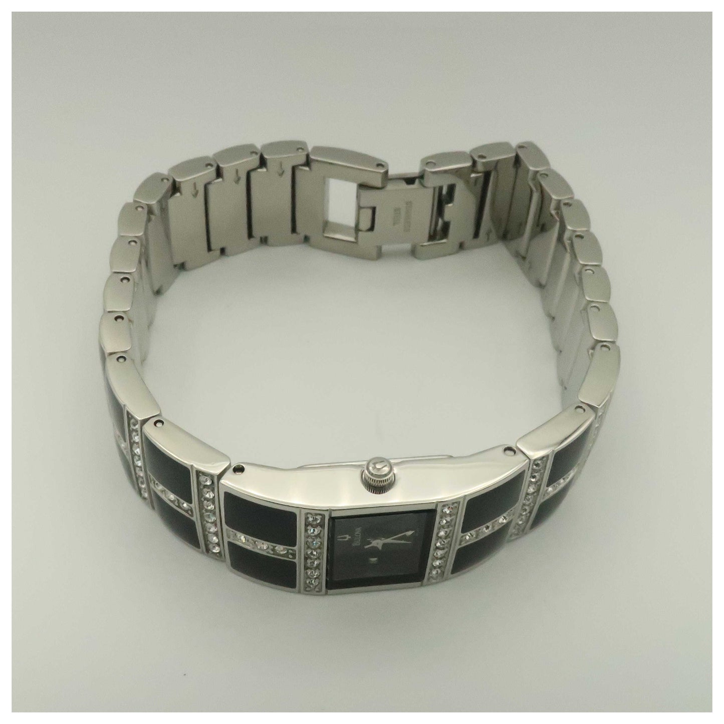 Bulova Crystal Women's Quartz Watch 98L109-PO - Image #8