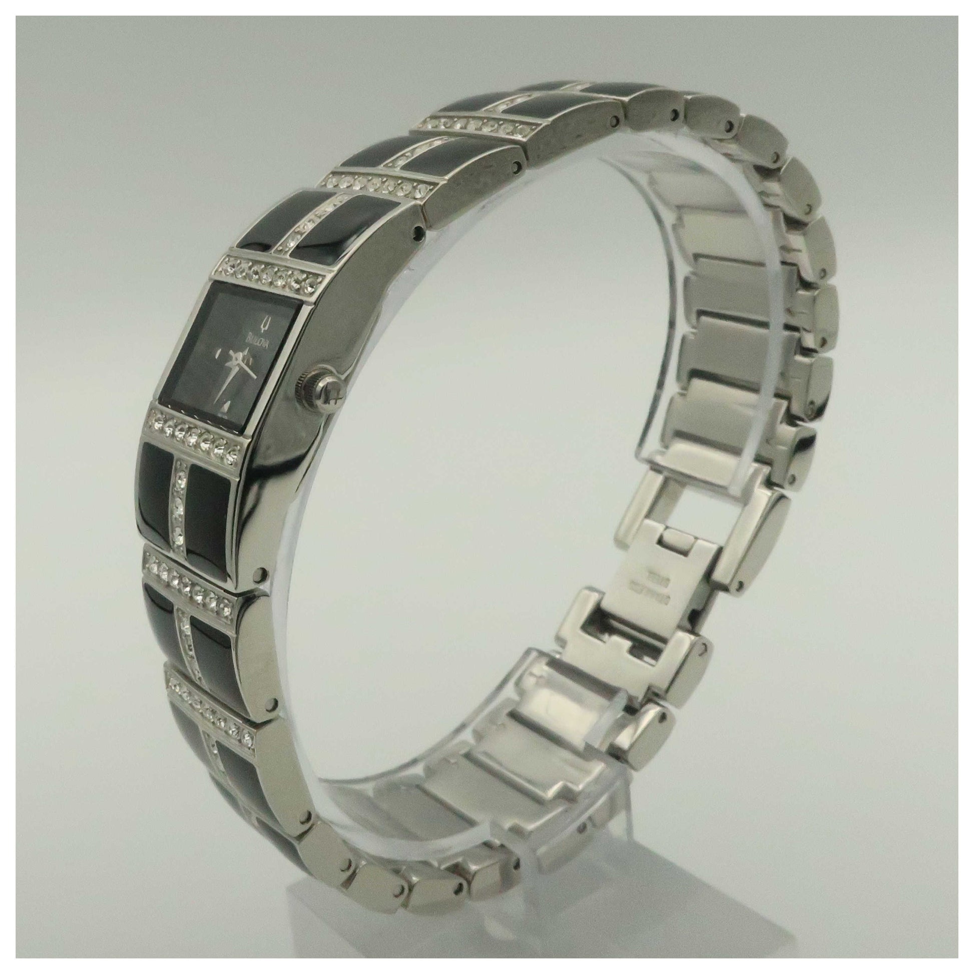 Bulova Crystal Women's Quartz Watch 98L109-PO - Image #4