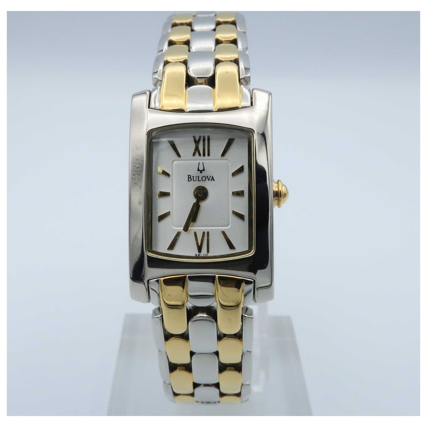 Front view of Bulova Bracelet Women's Quartz Watch 98L110-PO