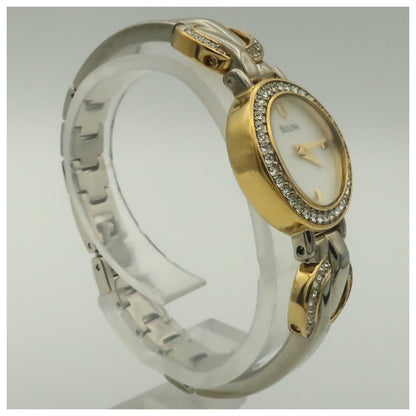 Bulova Crystal Women's Quartz Watch 98L114-PO - Image #3