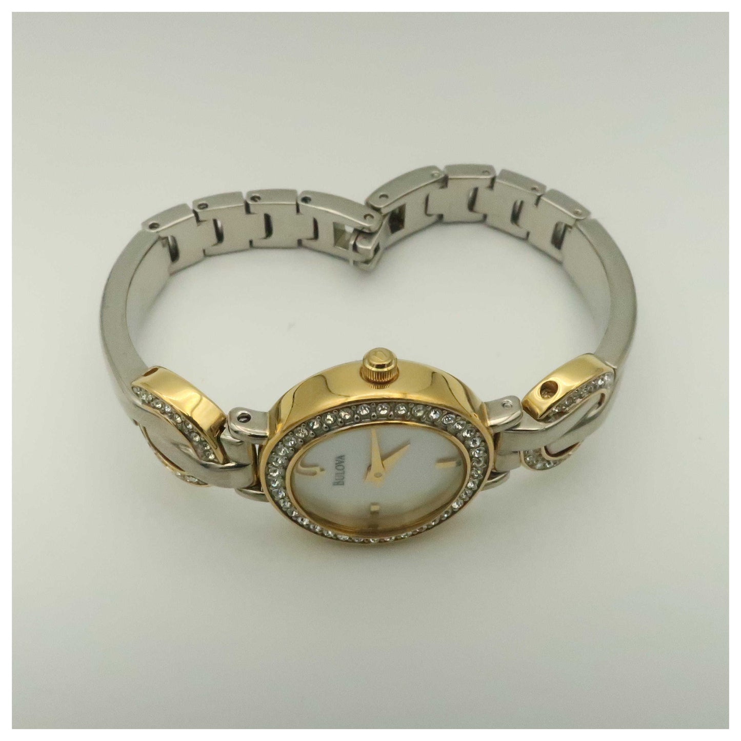 Bulova Crystal Women's Quartz Watch 98L114-PO - Image #8