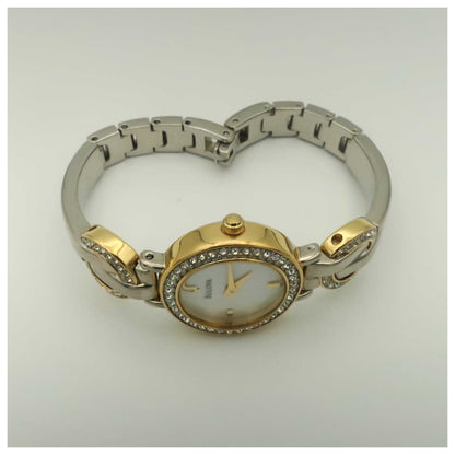 Bulova Crystal Women's Quartz Watch 98L114-PO - Image #8