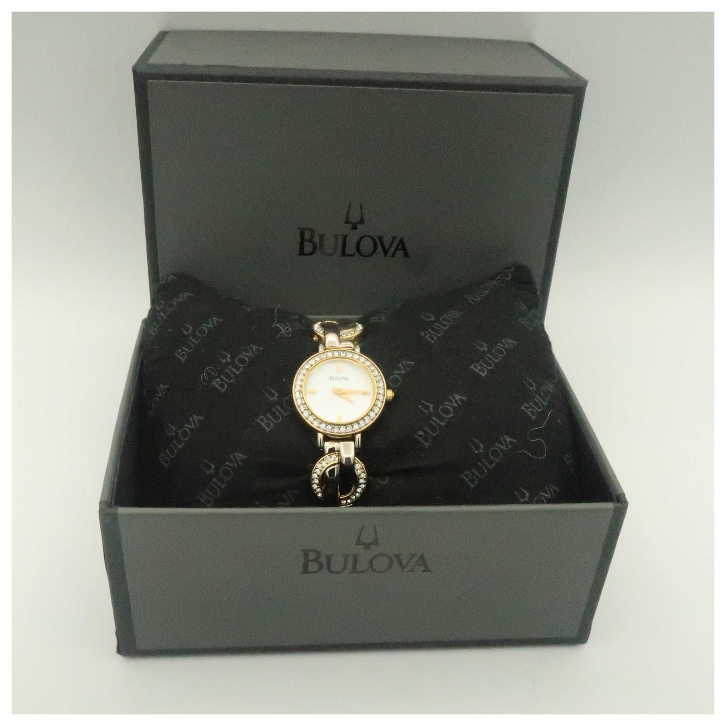 Bulova Crystal Women's Quartz Watch 98L114-PO - Image #6