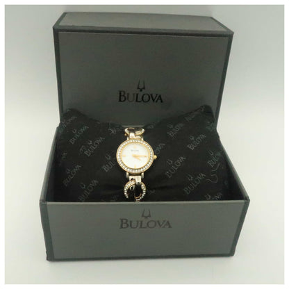Bulova Crystal Women's Quartz Watch 98L114-PO - Image #6
