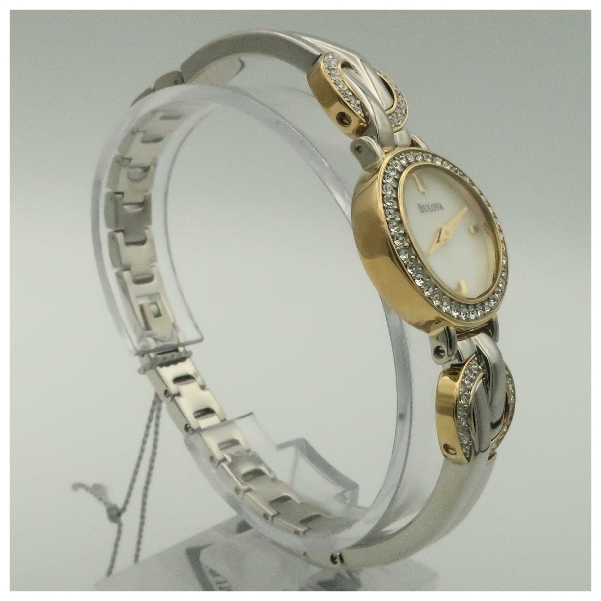 Bulova Crystal Women's Quartz Watch 98L114-SD - Image #3