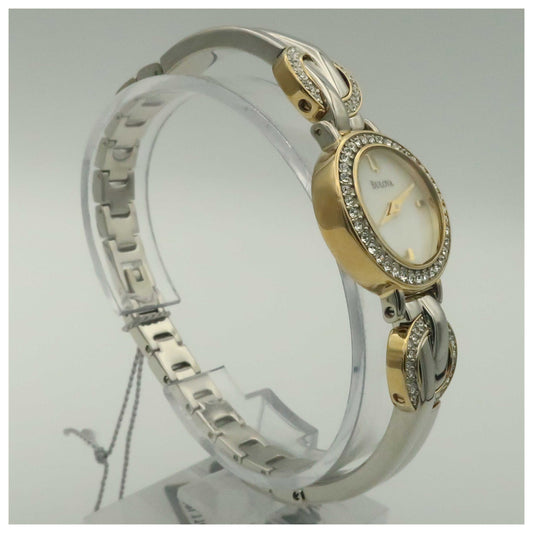 Bulova Crystal Women's Quartz Watch 98L114-SD - Image #3