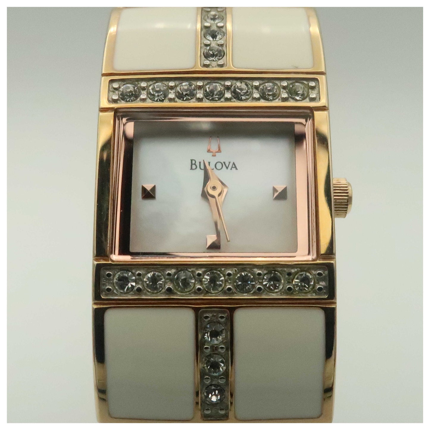 Bulova Crystal Women's Quartz Watch 98L134-PO - Image #5