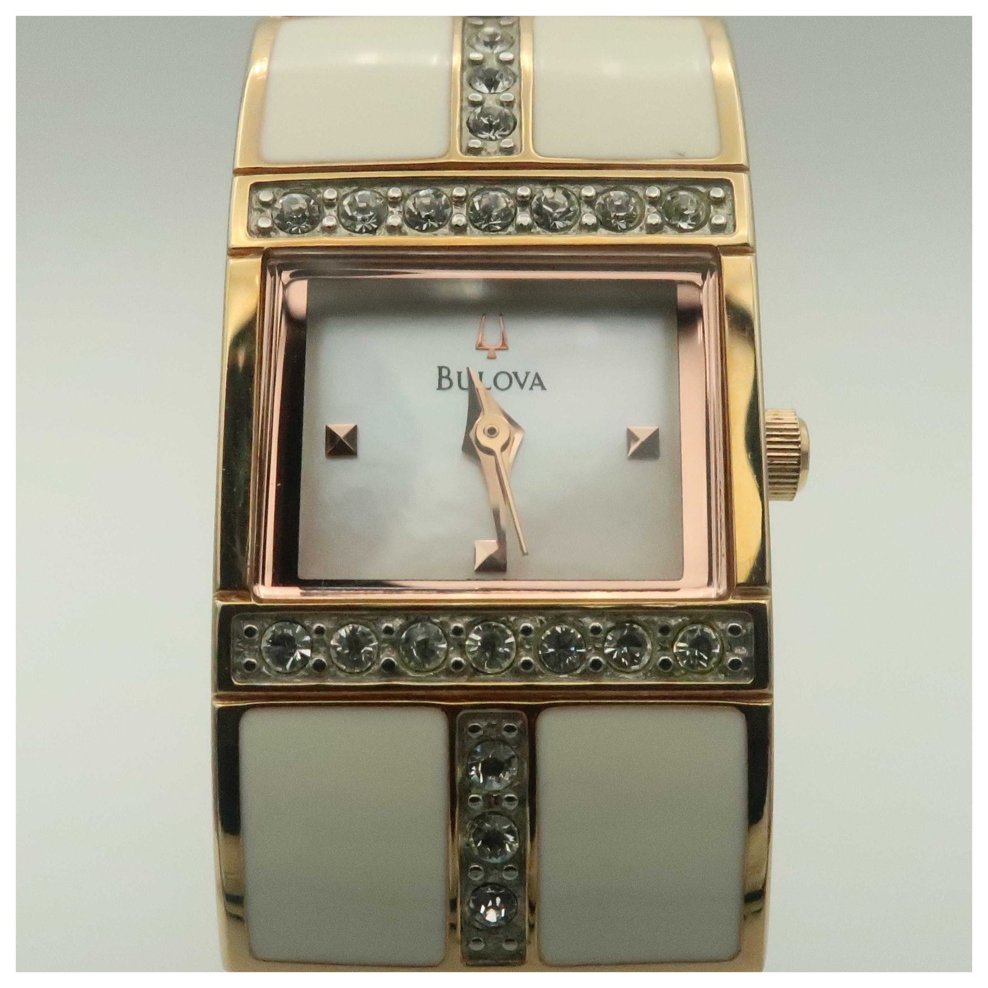 Bulova Crystal Women's Quartz Watch 98L134-PO - Image #5