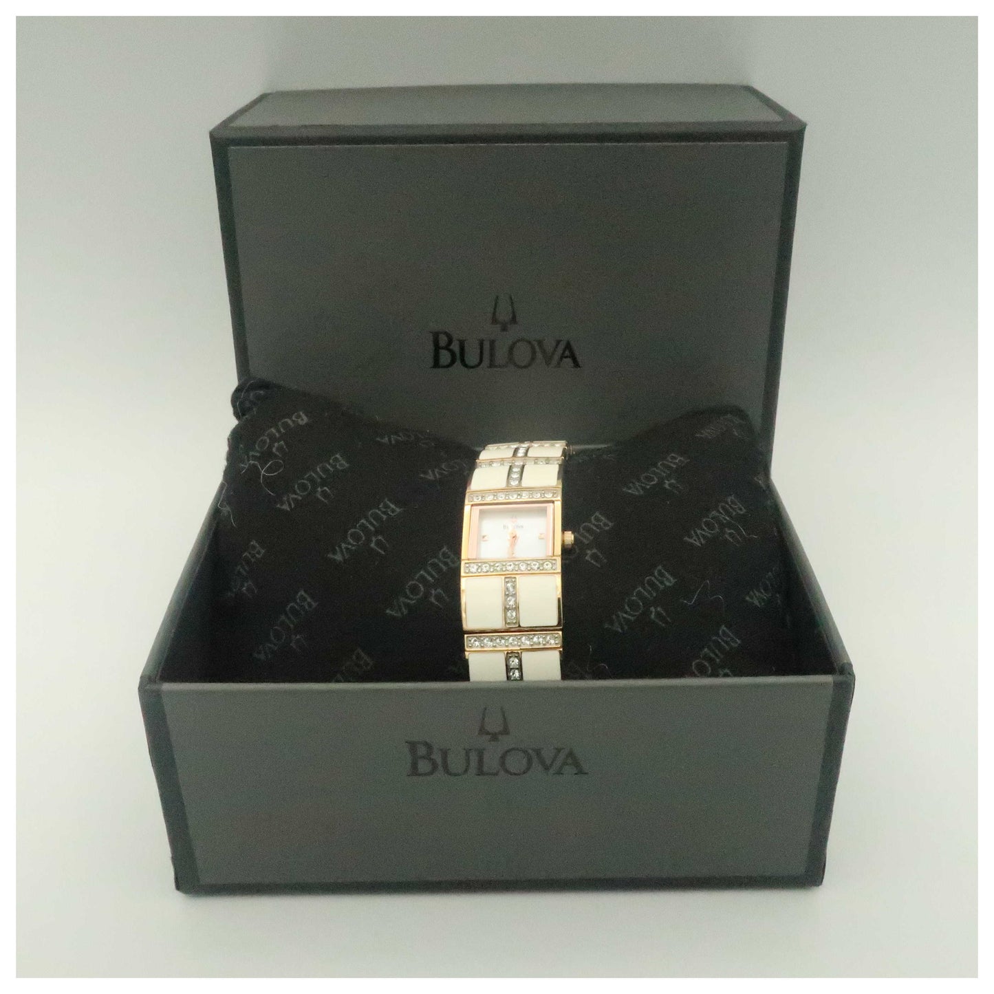 Bulova Crystal Women's Quartz Watch 98L134-PO - Image #6