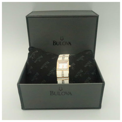 Bulova Crystal Women's Quartz Watch 98L134-PO - Image #6