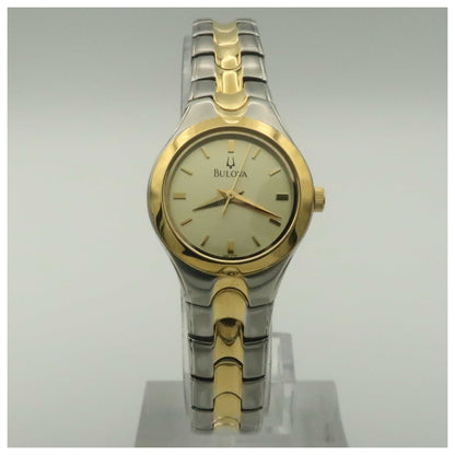 Front view of Bulova Dress Women's Quartz Watch 98L137-PO