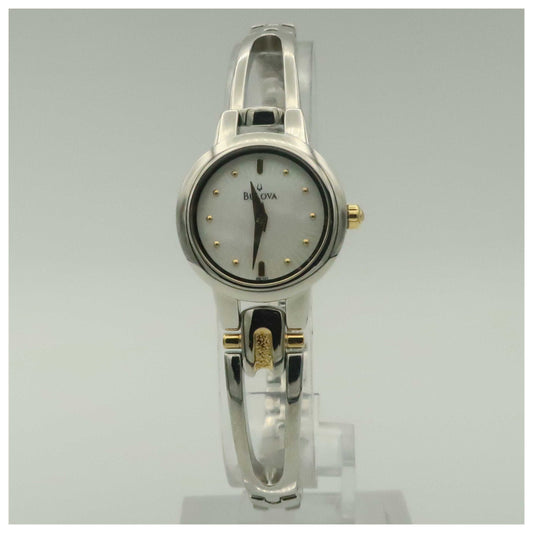 Front view of Bulova Dress Women's Quartz Watch 98L141-PO