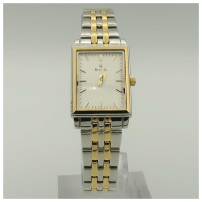 Front view of Bulova Dress Women's Quartz Watch 98L146-PO