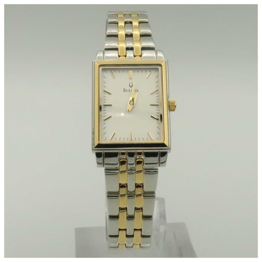 Front view of Bulova Dress Women's Quartz Watch 98L146-PO
