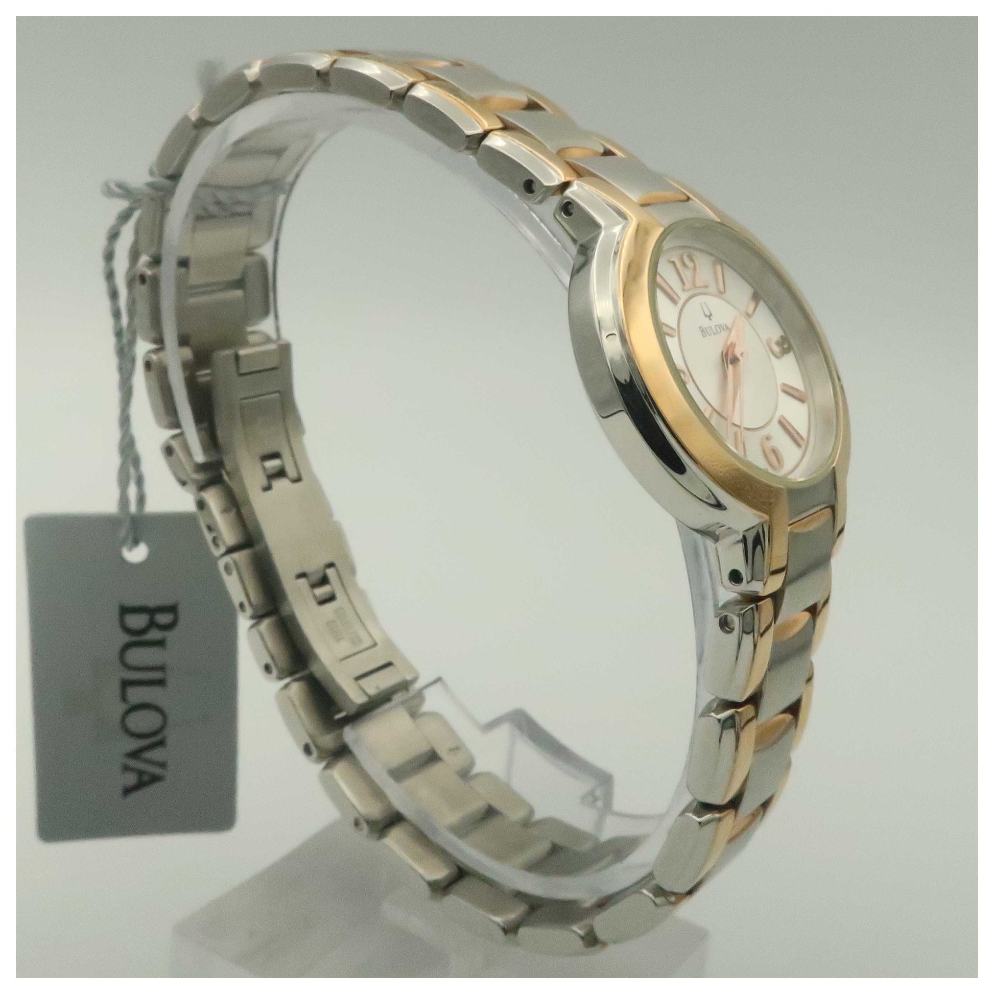 Bulova Fairlawn Women's Quartz Watch 98L153-PO2 - Image #3