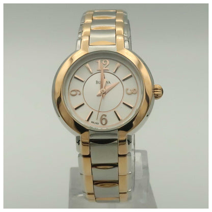 Front view of Bulova Fairlawn Women's Quartz Watch 98L153-PO3