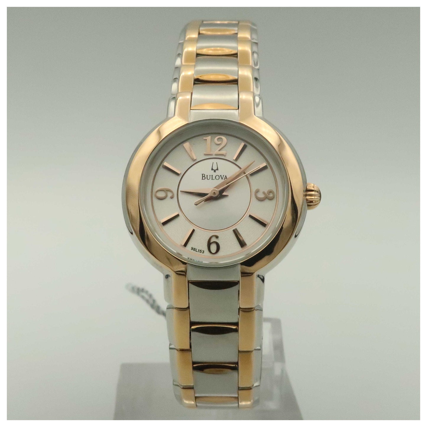 Front view of Bulova Fairlawn Women's Quartz Watch 98L153-SDV