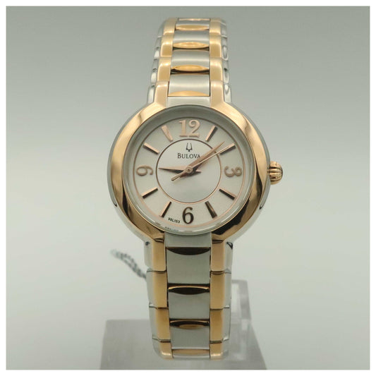 Front view of Bulova Fairlawn Women's Quartz Watch 98L153-SDV